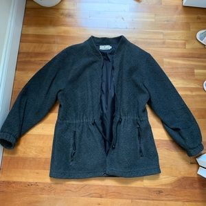 Gray Fleece Jacket